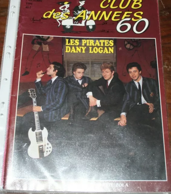 CLUB DES ANNEES 60 N° 18 les pirates DANY LOGAN