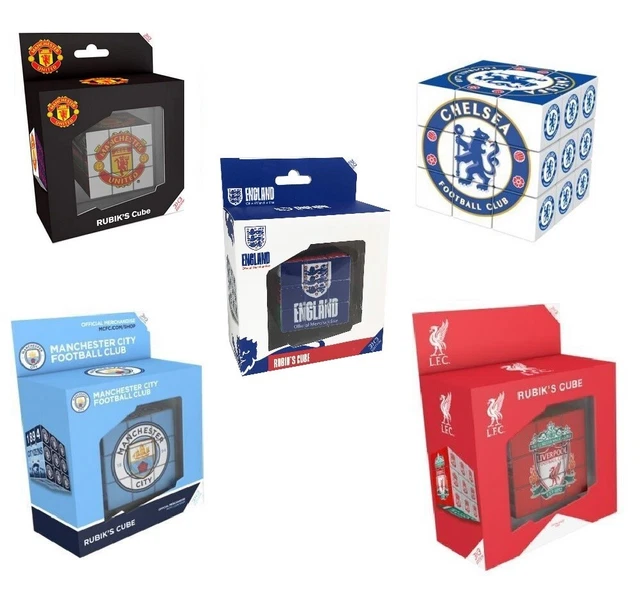 OFFICIAL RUBIKS CUBE 3X3 Lfc Liverpool Football Club Brain Teaser ...