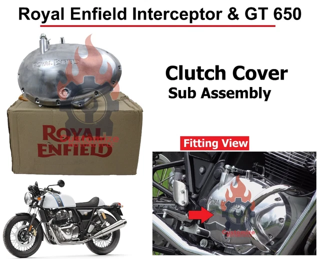 ROYAL ENFIELD &INTERCEPTOR & Continental GT 650" "Clutch Cover" Sub