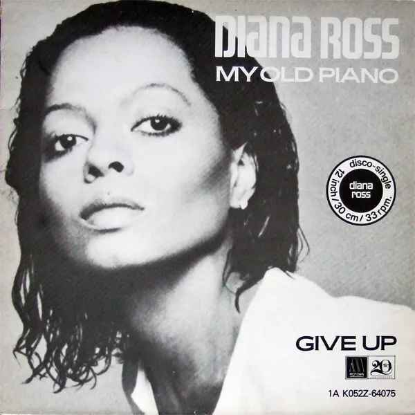 Diana Ross My Old Piano 12" Vinyl  1980 Motown Holland Classic Disco Ex/Vg+