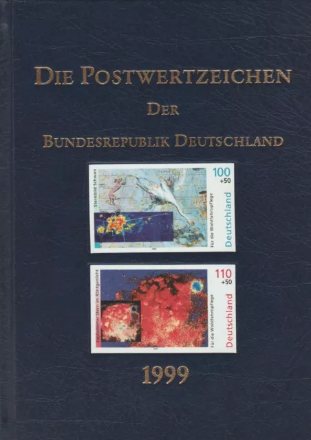 Jahrbuch 1999 Deutsche Bundespost komplett Postfrisch + Beilage