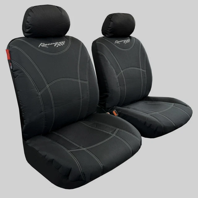 CANVAS SEAT COVERS For Toyota Corolla Cross Front Set Black Carbon Waterproof 48 99 PicClick