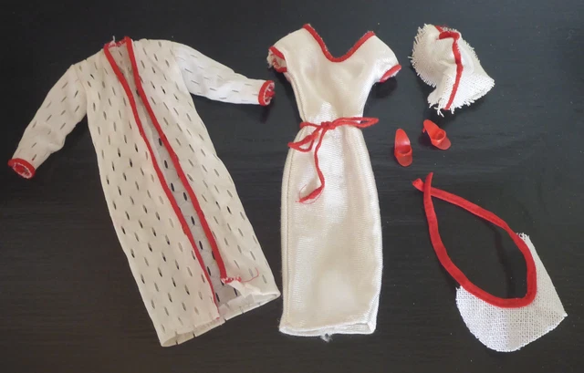 Tenue Vintage Barbie Drum Majorette Mattel 1964-65 - Costume Collection