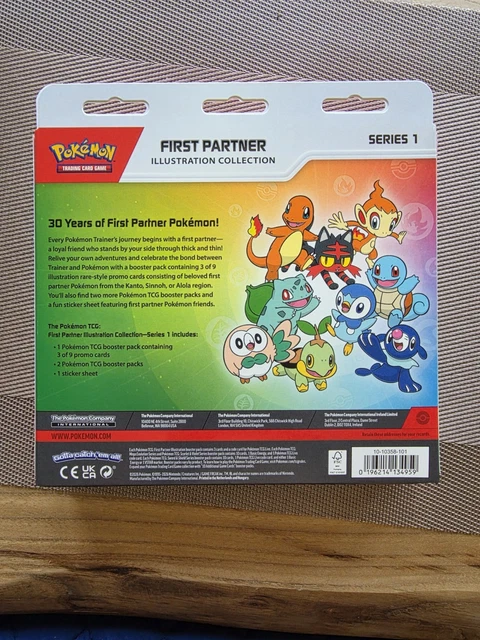 POK MON TCG FIRST Partner Illustration Collection Brand New Sealed pok-mon-tcg-first-partner-illustration-collection-brand-new-sealed