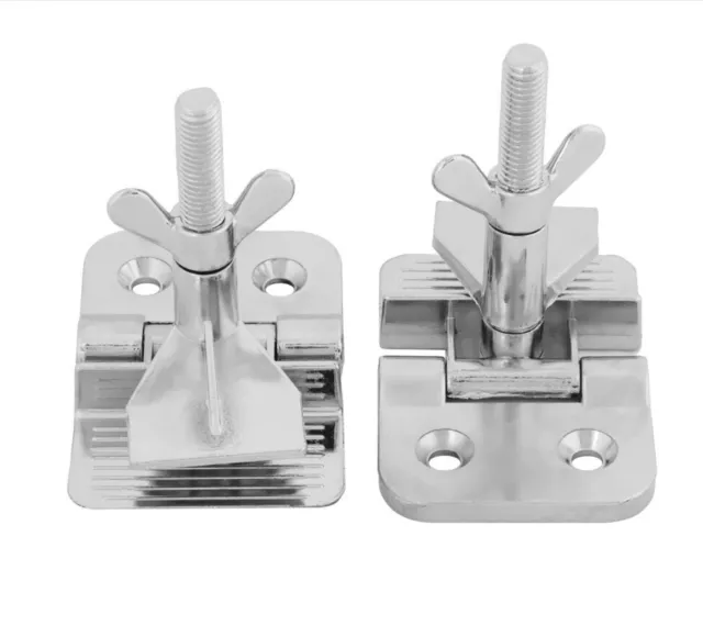 Silk Screen Printing Hinge Clip Silver Accessories Butterfly Frame Clamp Metal