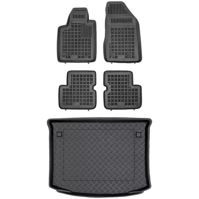 RX15010325-1 Jeu de tapis de coffre en PE et de tapis de sol pour Fiat BRAVO II