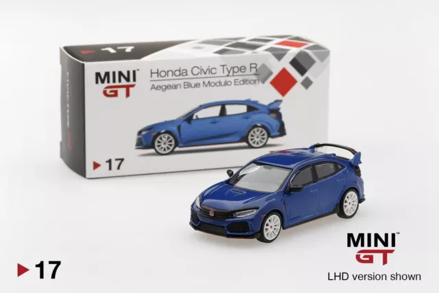 Mini GT Modelle Druckguss Honda Civic Typ R (FK8) Maßstab 1:64 - MGT00017-L