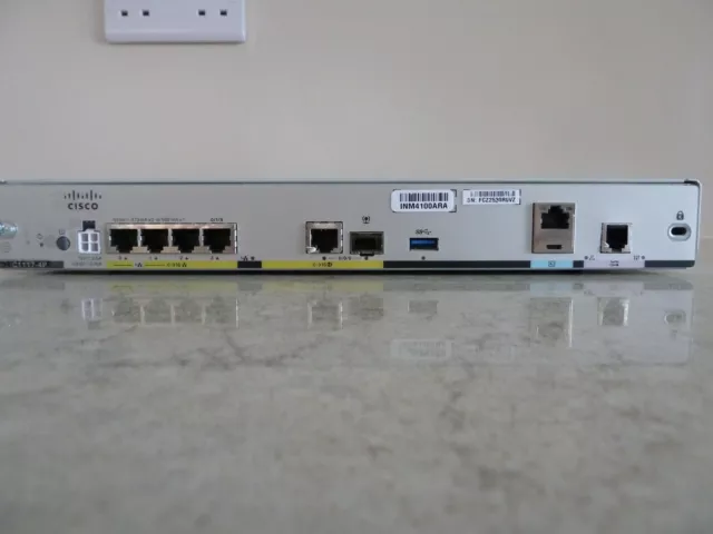 Cisco C1117, ISR 1100 Series, Gigabit LAN, with Gigabit and DSL ports for WAN