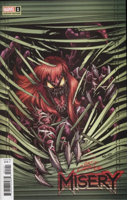 Cult Of Carnage: Misery #1 Todd Nauck Windowshades Variant Vf/Nm Marvel Hohc