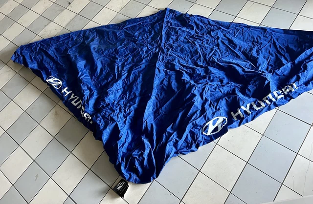 HYUNDAI WERBUNG Pavillon Dach Stoff, unbenutzt, ca. 2,50 x 2,50 m EUR