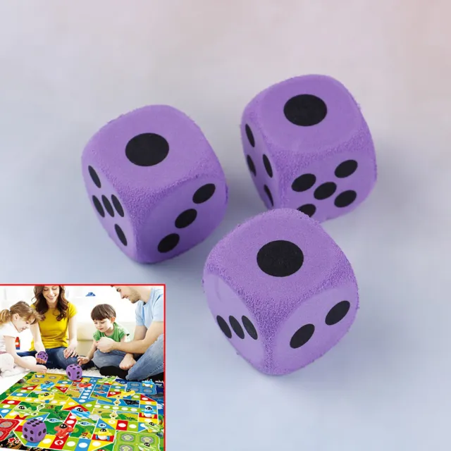 EVA foam playing dice block party toy game prize for children EL