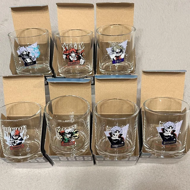 MY HERO ACADEMIA Glass Izuku Shoto Himiko Dabi Kirishima Shigaraki Lot ...
