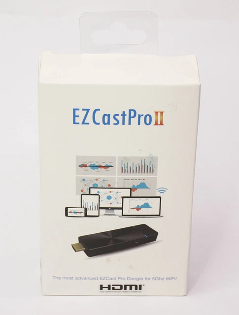 EZCast Dongle II 5GHz HDMI Streaming Dongle Multicast MultiView EZCast Pro App