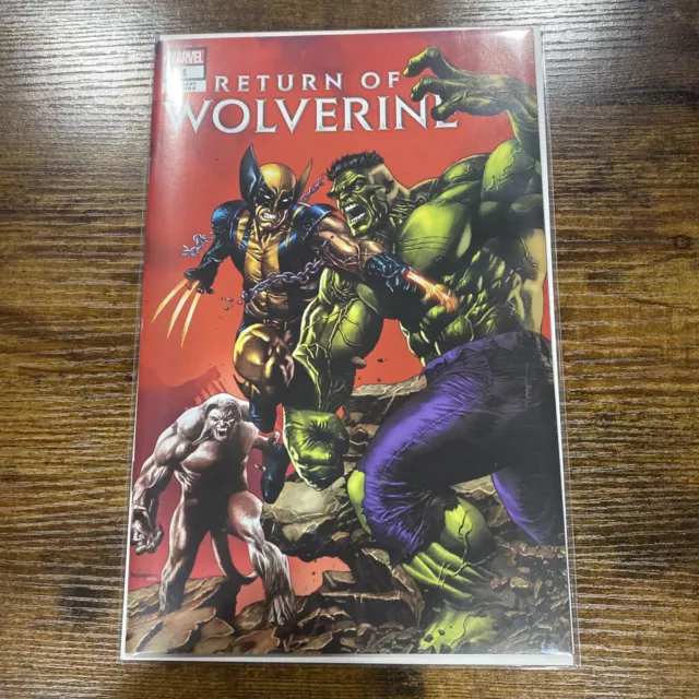 Return Of Wolverine #1 * Nm+ * Mico Suayan Variant Hulk 181 Homage X-Men 🔥🔥