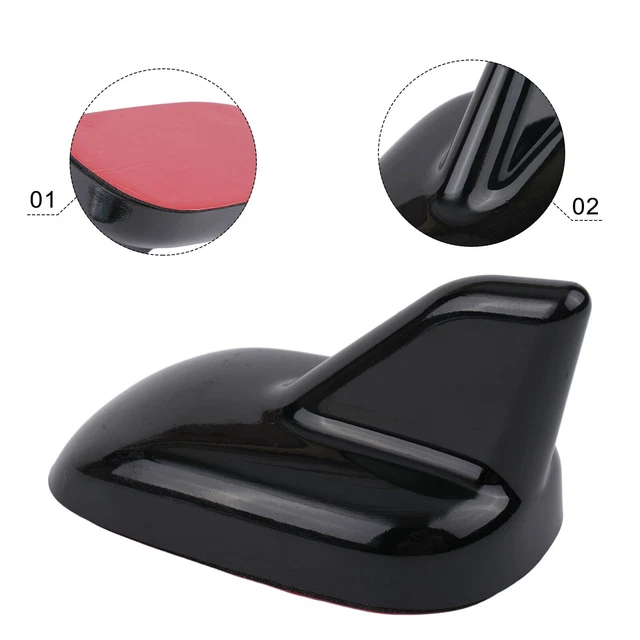Antenna Auto Pinna Di Squalo LATRAT - Nero, Adesiva, Migliora Segnale Radio, Per Tutte Auto - Foto 12