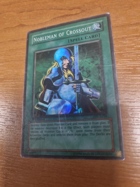Collectible Yugioh Card Yu-Gi-Oh! Nobleman Of Crossout Card - PSV-034 Super Rare 1st Edition (Pharaoh's Servant) Card List Price Collectible Yugioh Card Yu-Gi-Oh! Nobleman Of Crossout Card - PSV-034 Super Rare 1st Edition (Pharaoh's Servant) Card List Price