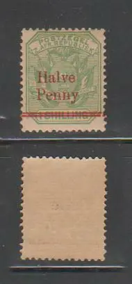 South Africa Transvaal Stamps 1893 1/2D Red Overprint  Mnh - Misc21.184