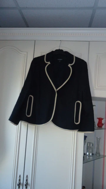 Hobbs Fabulous Navy Jacket -  - Labelled Size 16