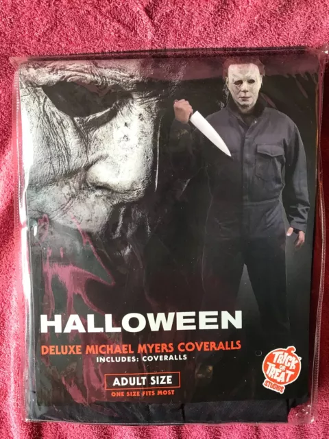 Halloween 2018 Michael Myers Adult Coveralls Costume Trick or Treat Studios New