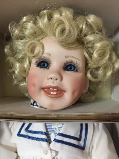 Virginia Turner Hamilton Heritage Collection Porcelain Doll Michelle COA