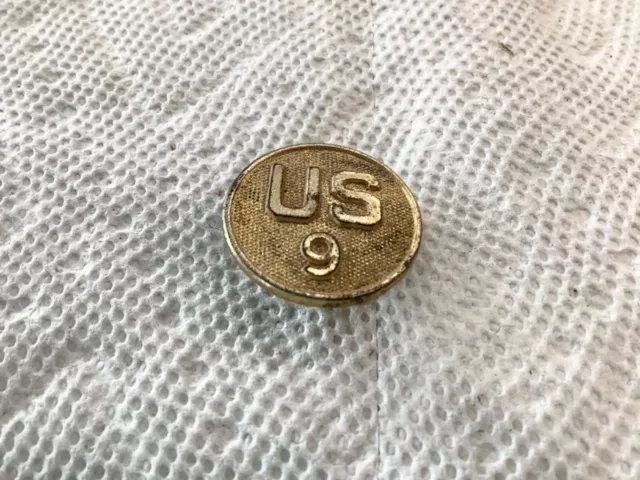 Post WW1 US Army Collar Disc