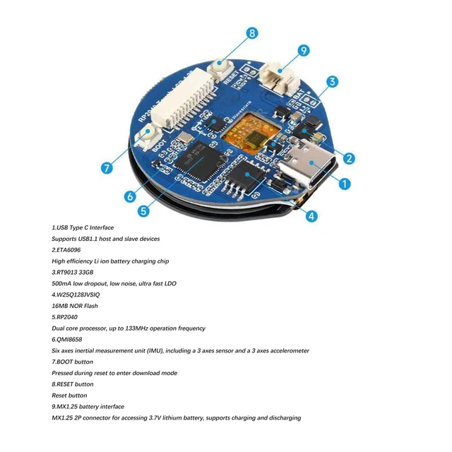 Microcontroller Development Board Low Power Sleep PCB Development Board