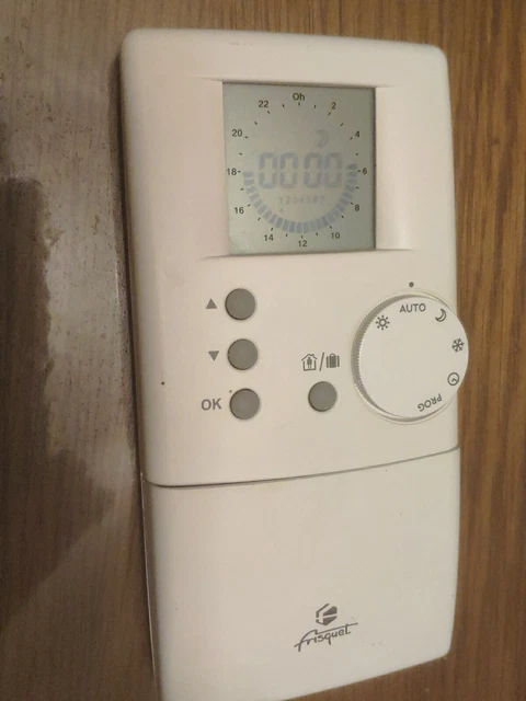 THERMOSTAT SATELLITE RÉGULATION D'Ambiance Radio FRISQUET EUR 98,00