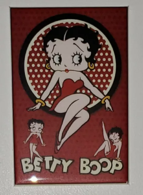 Betty Boop Classic Cartoon Refrigerator Magnet 2" X 3"