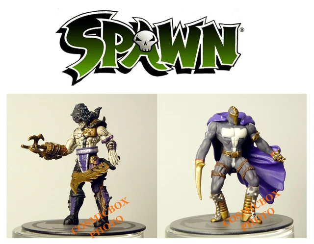 Lot 2 figurines SPAWN McFarlane variantes series 1 the REDEEMER & GATE KEEPER
