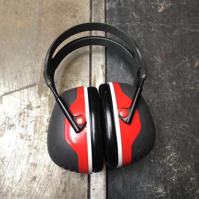 3m Peltor X3A Over the Head Ear Muffs Noise Protection NRR 28 dB Construction