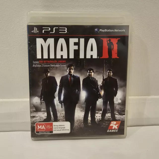 Mafia 2 PS3 + Mafia 3 Deluxe PS4 Complete with Slipcase, Maps, Manuals,  Leaflets