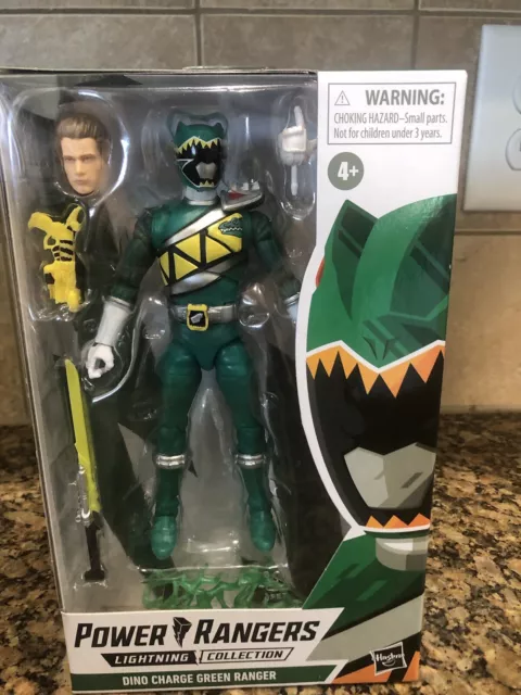 Power Rangers Lightning Collection Dino Charge Green Ranger 6" Action Figure NEW