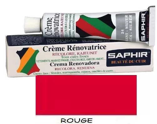 Cirage Creme Pigmentaire Cuir Renovateur Rouge Avel