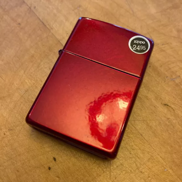 Genuine Zippo Candy Apple windproof Lighter CASE ONLY No Insert/Box