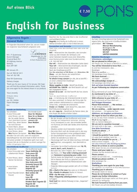 Brse Auf Englisch