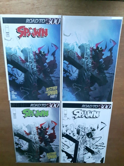 SPAWN #296 (2019) A B C + 2nd Print / Key / Low Print / McFarlane / Image Comics