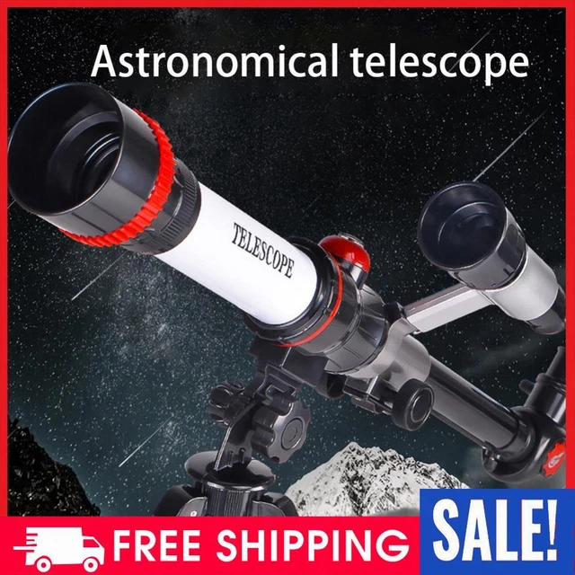 HD High Magnification Professional Astronomical Science Monocular (Red)