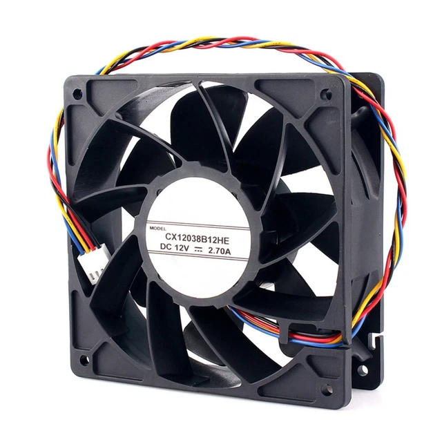 Ventilateur De Refroidissement Universel 12V 80W 30,5 Cm - Kit De Montage Inclus Pour Voiture