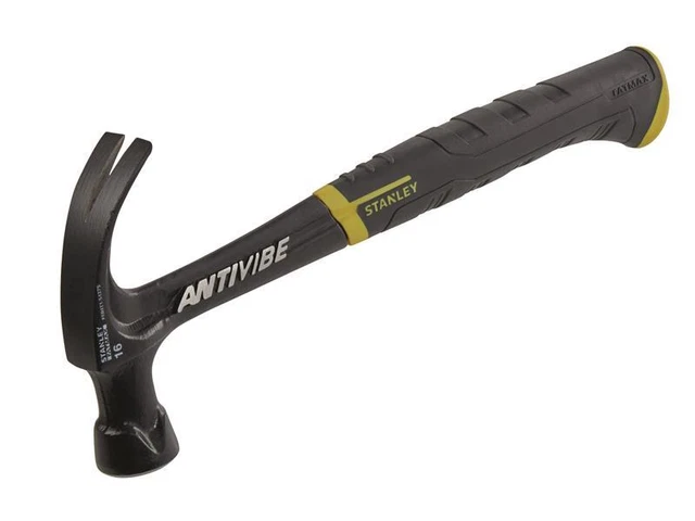 Stanley Fatmax Antivibe Tout Acier Courbé Marteau 450g (455ml)