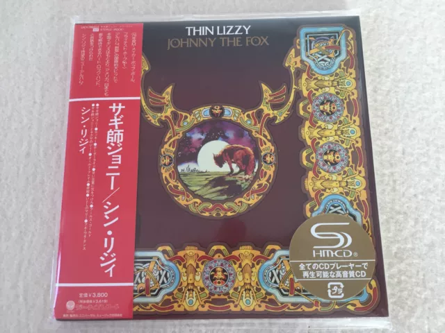 Thin Lizzy - Johnny The Fox - Japan Mini Lp Shm 2 Cd - Uicy-75033/34