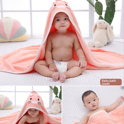 Toalla con capucha de algodón orgánico para bebé súper suave súper absorbente paño de baño Qu YT