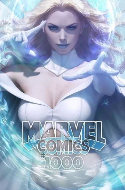 Marvel Comics #1000 Artgerm Exclusive Variant Nm Venom Spiderman Xmen Emma Frost