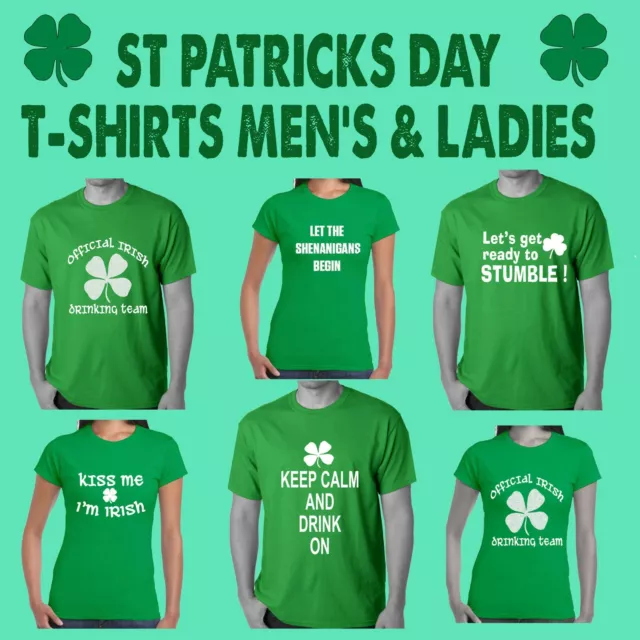 St Patricks Day Funny  T Shirts Ireland Irish tshirts Leprechaun  Beer Paddy Pub