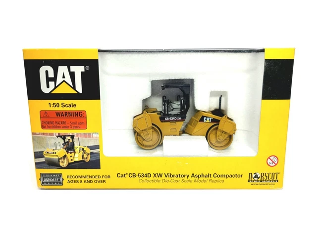 CAT CB-534D バイブレータアスファルトコンパクター 1:50 CAT CB-534D バイブレータアスファルトコンパクター 1:50 - メルカリ