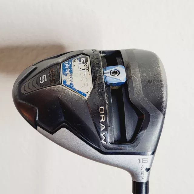 Taylormade SLDR Driver HL 16° RH Regular Flex Speeder 57 Shaft High Launch 3