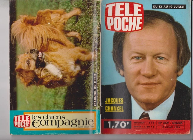 Tele Poche 1974 N° 439 Complet - Jacques Chancel