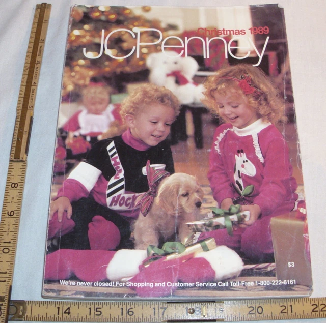 JCPENNEY 1989 CHRISTMAS Catalog, Clothes, Toys, Gifts 39.99 PicClick