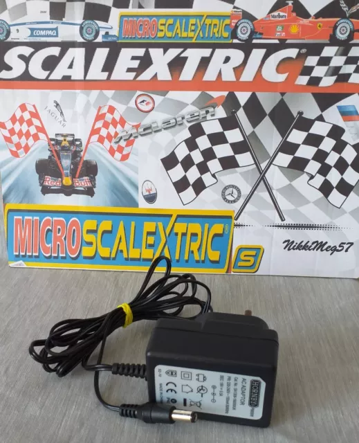 P9000W Hornby Scalextric Transformer 19v 0.5A Uk Plug Tested PreLoved Spares