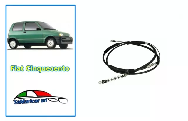 Câble Commande Frein A Main Adapté À Fiat Cinquecento 170 01/1992- > 7684513