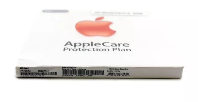 Apple Care Protection Plan For Imac Md007Fe/A 2